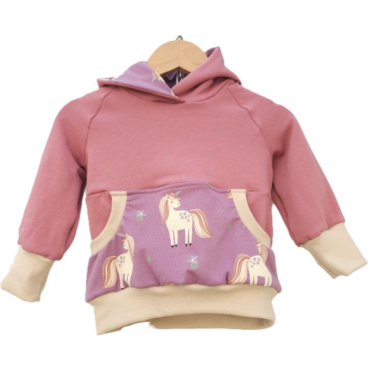 Hoodie [ Kids ] Einhorn Glitzer